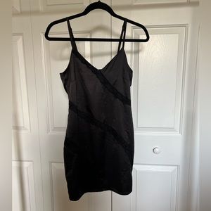 Urban Outfitters Clive Satin Mini Dress